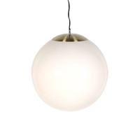 QAZQA Scandinavische hanglamp opaal glas 50 cm - Ball 50