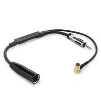 Adapter Universe DAB+ antenne splitter actieve adapter FM geschikt voor JVC Kenwood Sony Alpine Pioneer zwart