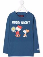 MC2 Saint Barth Kids t-shirt Good Night - Bleu - thumbnail