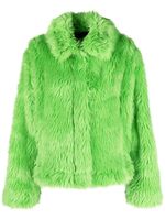 MSGM veste en fourrure artificielle - Vert