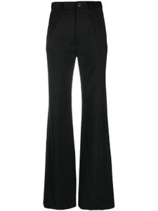 Vivienne Westwood pantalon de tailleur à coupe évasée - Noir