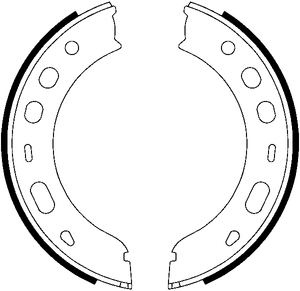 Remschoenset, parkeerrem ATE, u.a. für Porsche