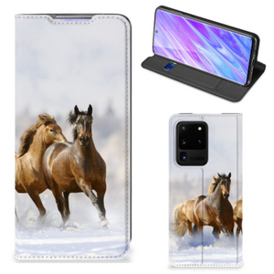 Samsung Galaxy S20 Ultra Hoesje maken Paarden