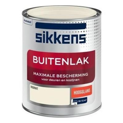 Sikkens Buitenlak Hoogglans 750 ml  Ivoorwit