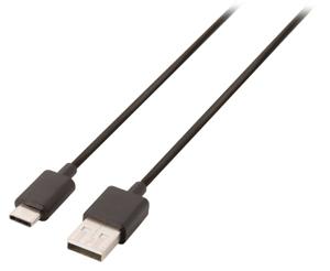 Valueline VLCP60600B10 Usb 2.0 Kabel Usb-c Male - A Male 1.00 M Zwart