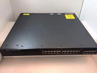 Cisco Catalyst 3650-24PD-E Switch, C3, Management, 24 x 10/100/1000 (PoE+) + 2 x 10 Gigabit SFP+, Desktop-PC, Rackmontage, PoE+ (390 W)