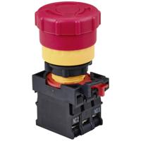 TRU COMPONENTS TC-10091068 ONPOW26-11TSA/R/12V Noodstopschakelaar 250 V 5 A Rood IP40 1 stuk(s) - thumbnail