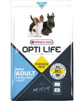 Opti Life Adult Sterilised Light Mini hondenvoer 2 x 7,5 kg