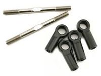 Turnbuckles 5mmx60mm w/Ends:8B (LOSA6540) - thumbnail