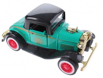 Toi Toys schaalmodel classic cars die cast groen 12 cm Toi Toys schaalmodel classic cars die cast groen 12 cm