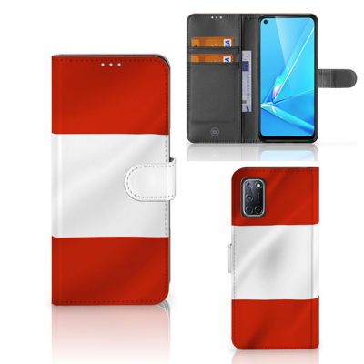 OPPO A72 | OPPO A52 Bookstyle Case Oostenrijk OPPO A72 | OPPO A52 Bookstyle Case Oostenrijk