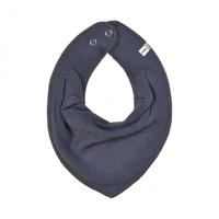 Pippi slabbetje Scarf bib junior katoen navy one-size