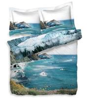 Heckett & Lane HnL Dekbedovertrek Dirk blauw 200x200/220