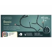 LED basicverlichting multi twinkle 40 lampjes