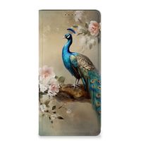 Hoesje maken voor Samsung Galaxy A15 Vintage Pauwen