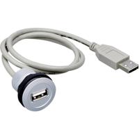 USB 2.0-inbouwbus type A Bus, inbouw RRJ-USB RRJ-USB Schlegel 1 stuk(s)