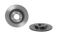 Remschijf COATED DISC LINE BREMBO, Remschijftype: Massief, u.a. für Citroën, Peugeot, Toyota, Opel, DS, Vauxhall - thumbnail