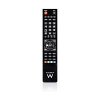Ewent Ew1570 Universele afstandsbediening 4 in 1, programmeerbaar, voor PC, met micro-USB-kabel, voor tv, terrestrische of satellietontvanger, DVD/Blu Ray multimedia-box
