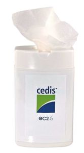 Cedis Dispenser reinigingsdoekjes - 25 stuks