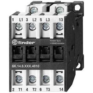 Finder 6K.14.8.024.4718 Industrieel relais 3x NO, 1x NC 7.5 kW 24 V/AC 18 A 1 stuk(s)