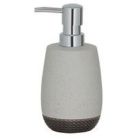 Sealskin Braid Zeepdispenser 400 ml vrijstaand Grijs - thumbnail