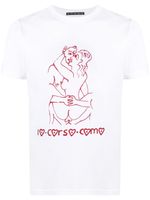 10 CORSO COMO t-shirt à imprimé graphique - Blanc - thumbnail