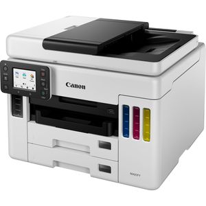 Canon MAXIFY GX7050 Multifunctionele printer Inkjet Kleur A4 Printen, scannen, kopiëren, faxen ADF, Duplex-ADF, Duplex, Inktbijvulsysteem, USB, WiFi