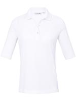 Poloshirt van 100% katoen met korte mouwen Van Lacoste wit