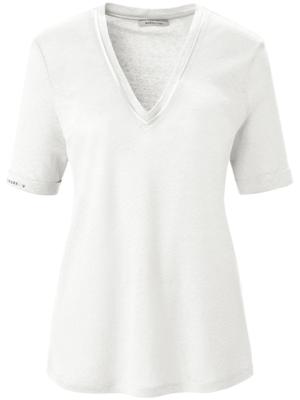 Shirt V-hals Van Margittes wit