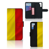 OPPO A91 | Reno3 Bookstyle Case Belgische Vlag