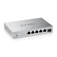 Zyxel 5-Port 2.5G Multi-Gig Unmanaged Switch | 1 x 10G SFP+ | Desktop/Wall Mount [XMG-105]