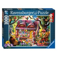 Ravensburger Puzzel Roodkapje en de Wolf, 1000st.