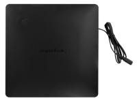 Superfish Qubiq 30 Lichtkap & Trafo Zwart - Duurzame LED Aquariumverlichting