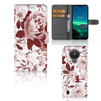 Hoesje Nokia 1.4 Watercolor Flowers - thumbnail