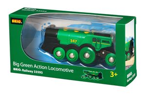 BRIO Big Green Action Locomotive