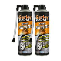 Bandenreparatie spray - 2x - auto/scooter - 500 ml - bandenreparatieset