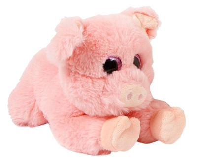 Take Me Home knuffel varken liggend 20 cm pluche roze Take Me Home knuffel varken liggend 20 cm pluche roze