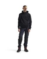 Blaklader 152216458699C58 4-weg stretch ambachtslieden werkbroek, donkermarineblauw/zwart, maat C58