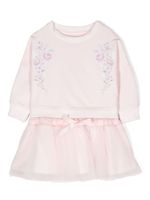 Lapin House robe tutu à fleurs brodées - Rose