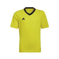 adidas Uniseks-Kind Entrada 22 Jersey, Team Yellow/Black, 7-8 Years