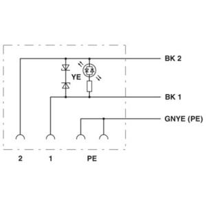 Phoenix Contact SAC-3P- 3,0-PVC/C-1L-Z 1439515 Klepstekker met aangegoten kabel Zwart Inhoud: 1 stuk(s)