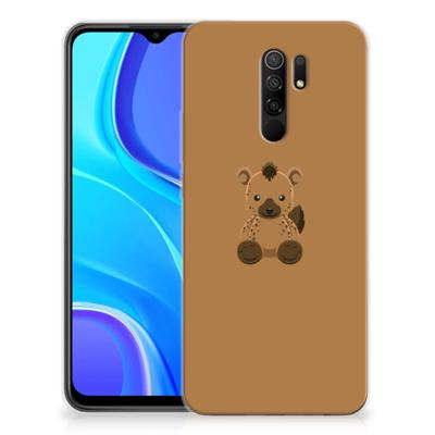 Xiaomi Redmi 9 Telefoonhoesje met Naam Baby Hyena Xiaomi Redmi 9 Telefoonhoesje met Naam Baby Hyena