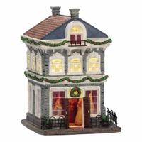 Dickensville Kerstdorp - Friesland - huisje Bolsward balzaal - 21,5 cm   -