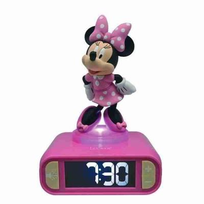 Digitale wekker met 3D Minnie-nachtlampje en geluidseffecten