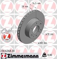 Remschijf Coat Z 230626820