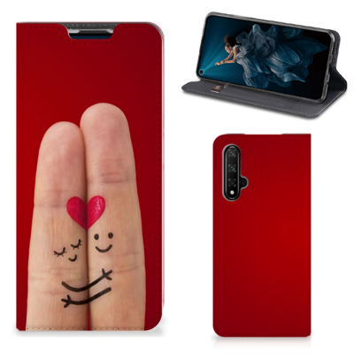 Honor 20 | Huawei Nova 5T Hippe Standcase Liefde - Origineel Romantisch Cadeau Honor 20 | Huawei Nova 5T Hippe Standcase Liefde - Origineel Romantisch Cadeau
