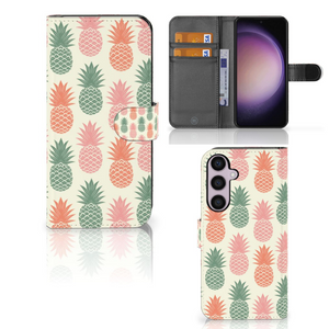 Samsung Galaxy S24 Plus Book Cover Ananas