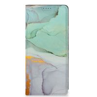 Bookcase voor OPPO A58 4G Watercolor Mix - thumbnail