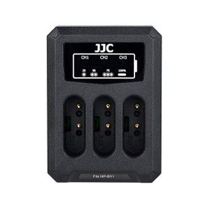 JJC DCH-NPBX1T USB Triple Battery Charger (voor Sony NP-BX1)