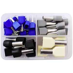 Quadrios 2010C395 Assortiment adereindhulzen 2.5 mm², 4 mm², 6 mm², 10 mm² Deels geïsoleerd 36 stuk(s)